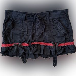 Y2K Mini Skirt Grunge Emo